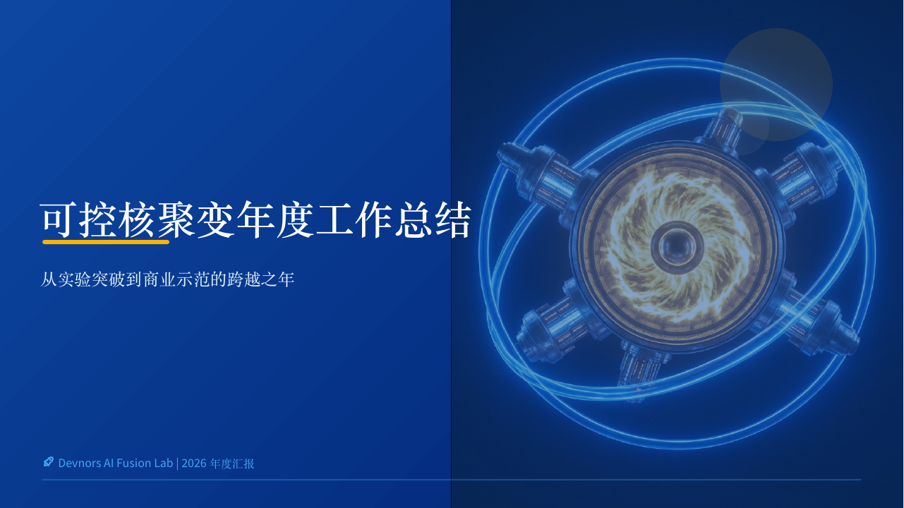 可控核聚变年度工作总结